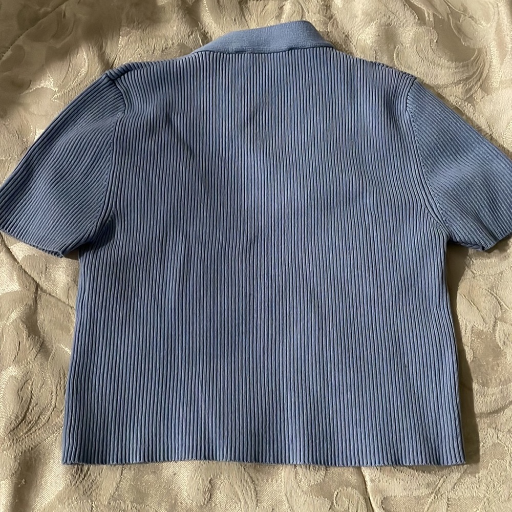 Crop Top Button Down - image 3